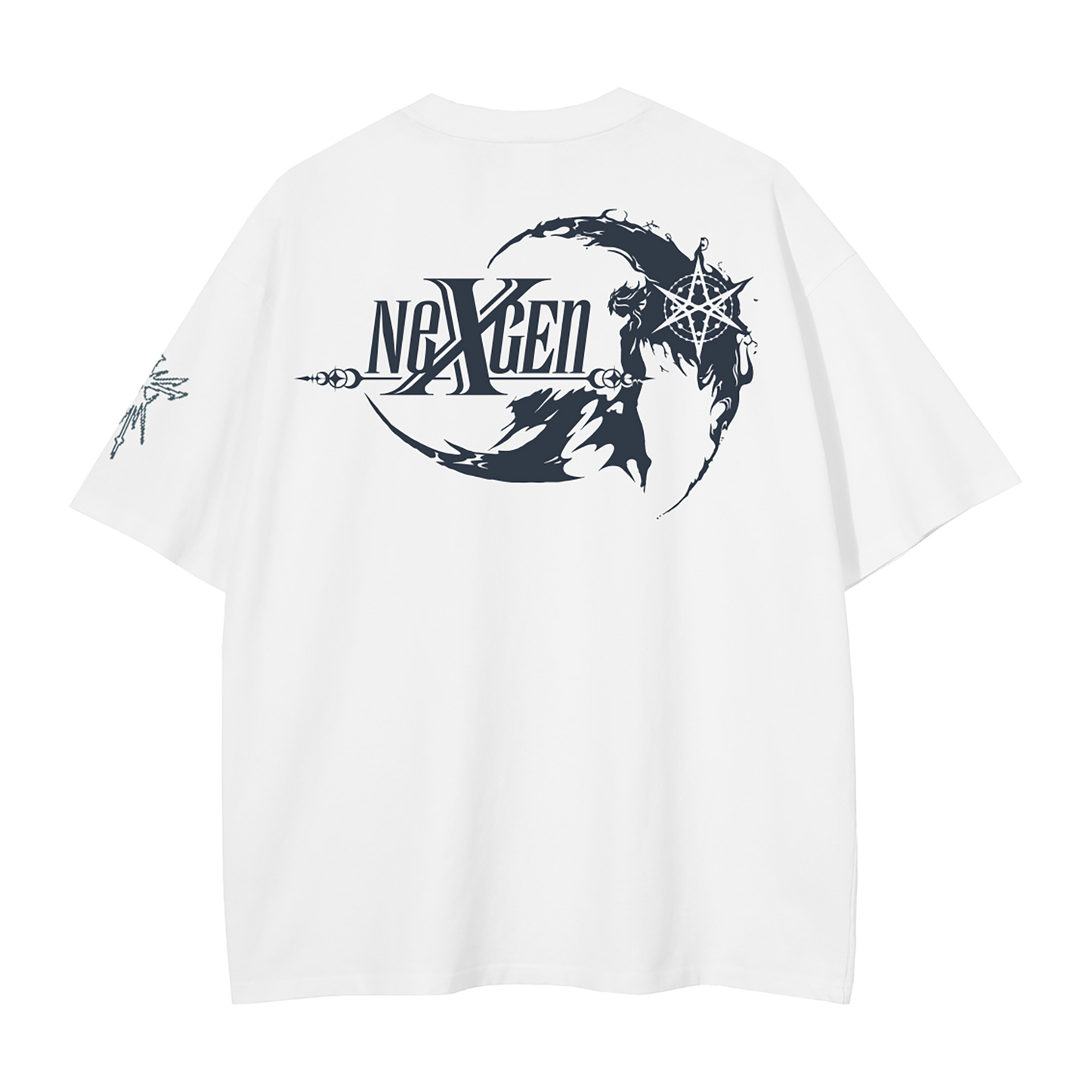 POST HUMAN : NEX GEN | White Tee