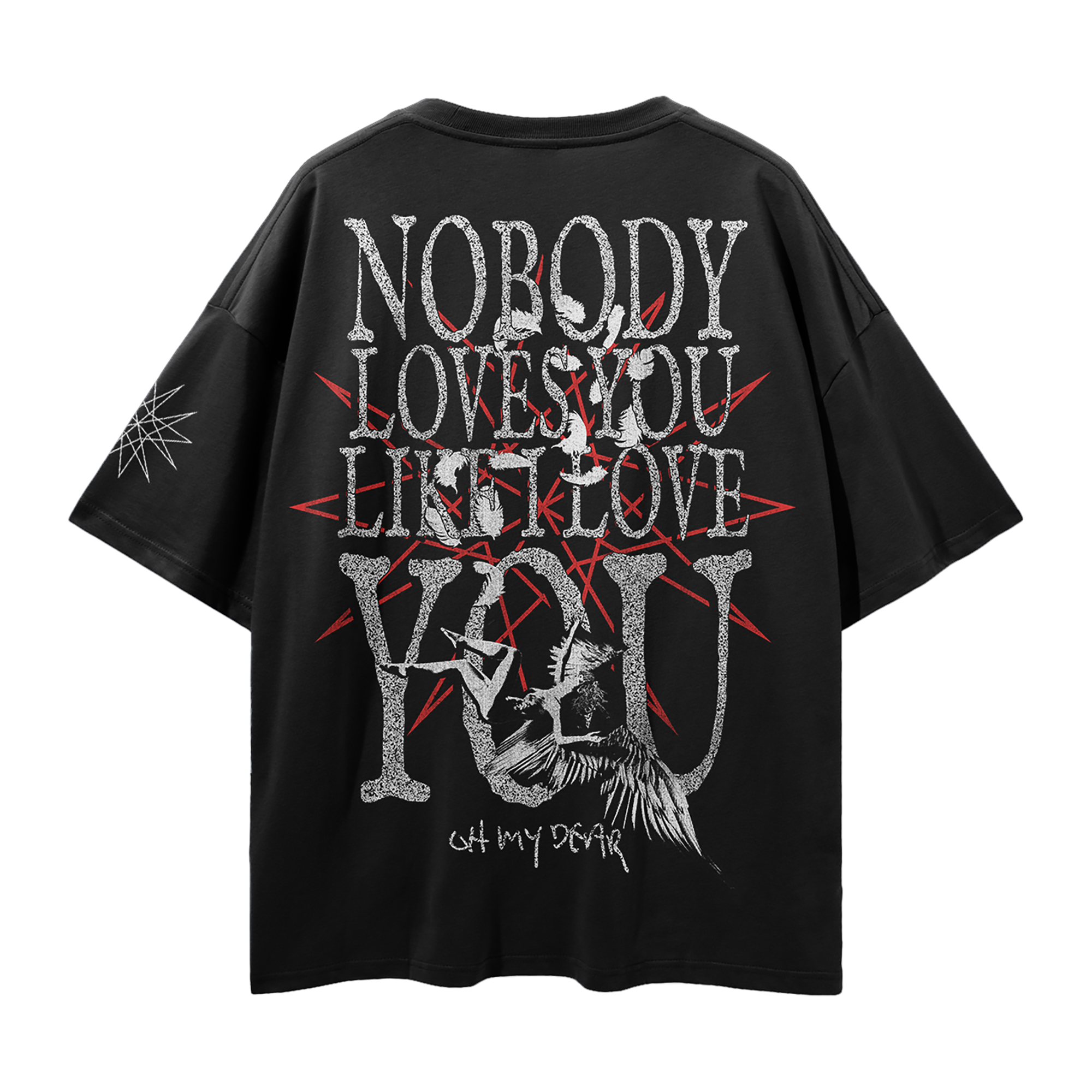 POST HUMAN : NEX GEN | Nobody Loves You Black Tee
