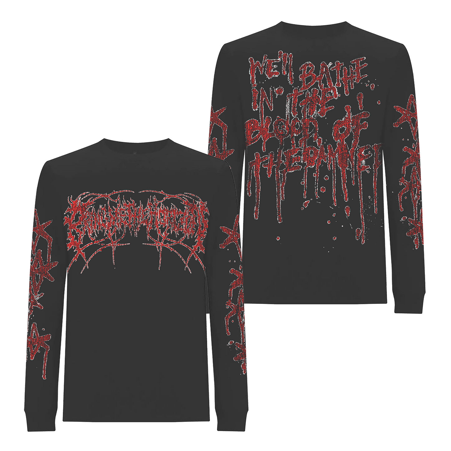 POST HUMAN : NEX GEN | Bathe In Blood Longsleeve T-Shirt