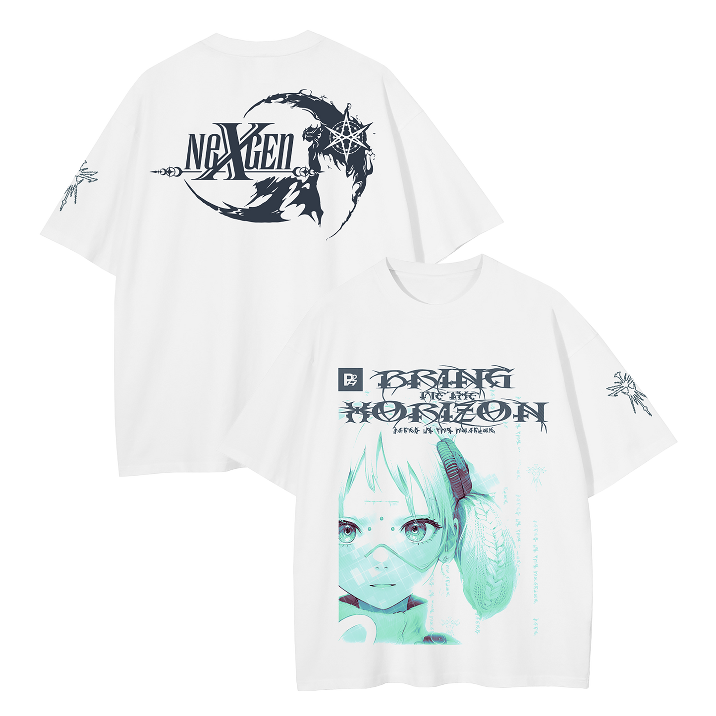 POST HUMAN : NEX GEN | White Tee