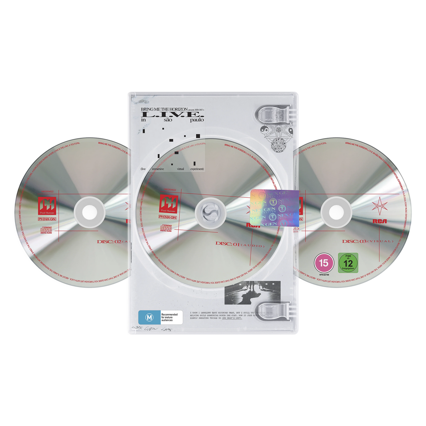 L.I.V.E. In São Paulo | (Live Immersive Visual Experiment) 2CD/DVD