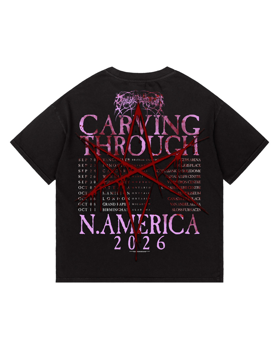 Cutting Across Tee