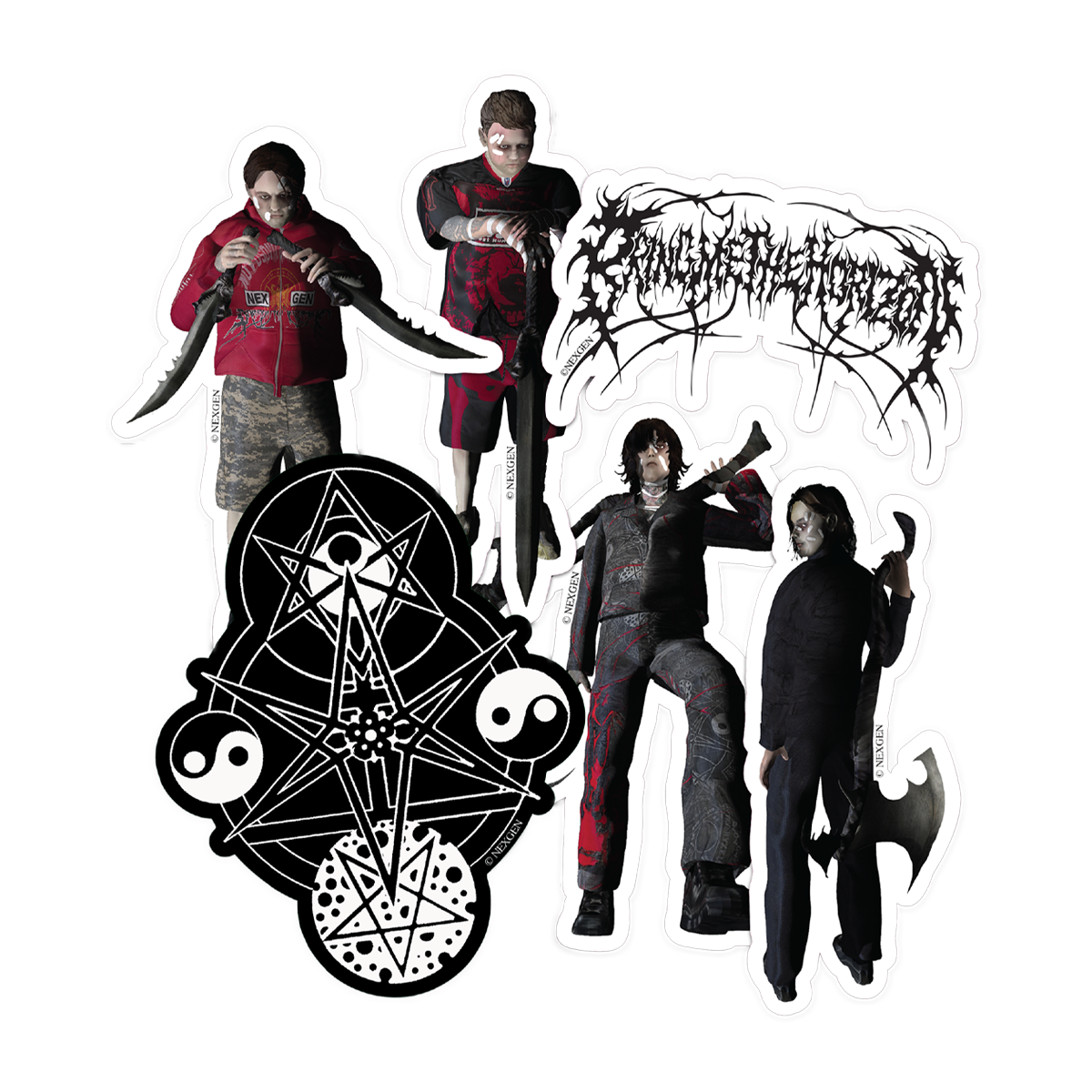 Next Gen Corporation Sticker Pack