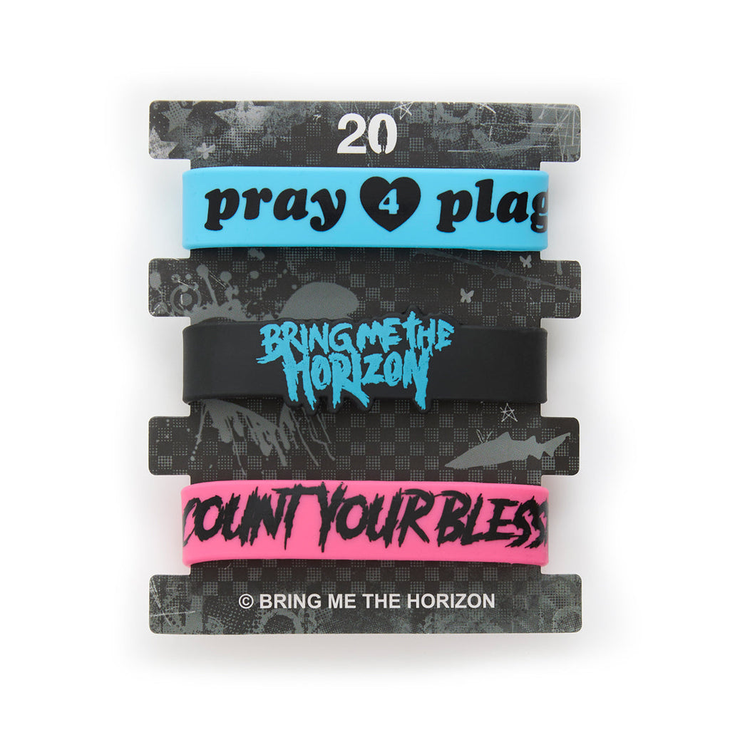 Count Your Blessings | Rubber Bracelets